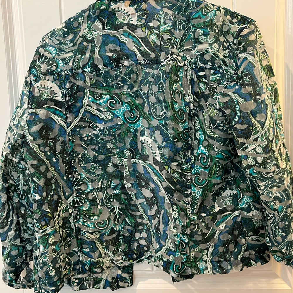 Ruby Rd sheer jacket - Picture 5 of 5